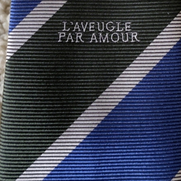 Gucci Silk Tie-L'aveugle Por Amor collection - Picture 2 of 6